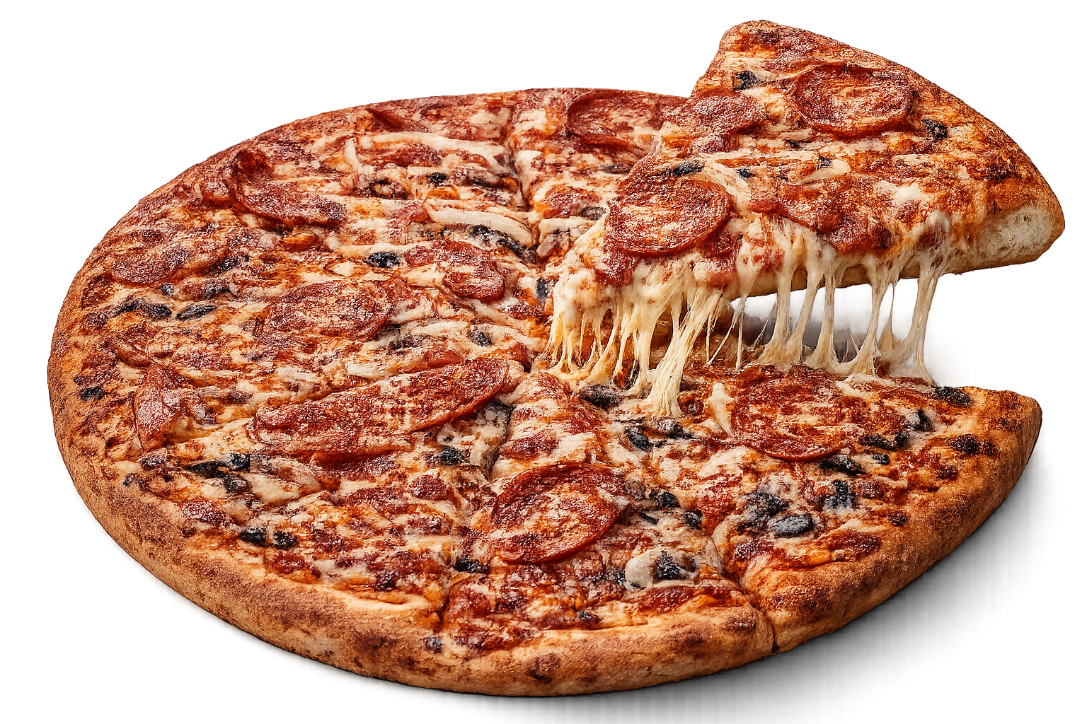 Deluxe Meat Pizza